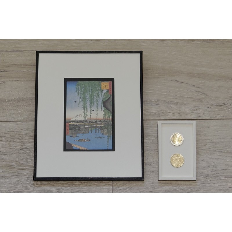 新品額装　浮世絵 楽天市場】喜多川歌麿 複製名画 芸妓 げいぎ 額装 浮世絵 : 光